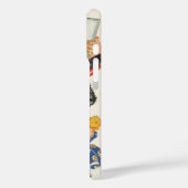 ヴィンテージクリスマス サンタクロースと子供たちのダンス Case-Mate iPhoneケース (裏面 / 左)