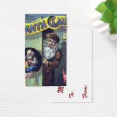 ヴィンテージクリスマス、サンタクロースと彼の作品集 (デスク)