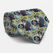 ヴィンテージクリスマス、サンタクロースと彼の作品集 ネクタイ (ロール)