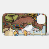 ヴィンテージクリスマス、サンタクロースのおもちゃ、クロッグ、靴 Case-Mate iPhoneケース (裏面 (横))