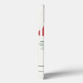 ヴィンテージクリスマス、サンタクロースのシェフとトルコ Case-Mate iPhoneケース (裏面 / 右)