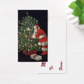 ヴィンテージクリスマス、サンタクロースプレゼント (デスク)