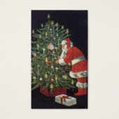 ヴィンテージクリスマス、サンタクロースプレゼント (正面)