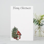 ヴィンテージクリスマス、サンタクロースプレゼント (スタンド正面)