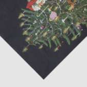 ヴィンテージクリスマス、サンタクロースプレゼント 薄葉紙 (詳細)