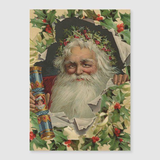 ヴィンテージクリスマス サンタクロース アンティーク クラシック (正面)