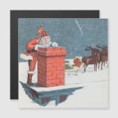 ヴィンテージクリスマス – サンタホリデーカード (正面/裏面)