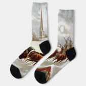 ヴィンテージクリスマス、サンニコライ屋上 ソックス (左)