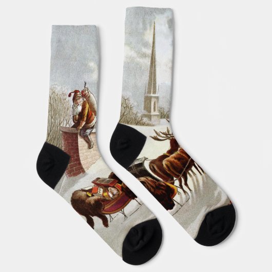 ヴィンテージクリスマス、サンニコライ屋上 ソックス (右)