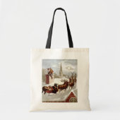 ヴィンテージクリスマス、サンニコライ屋上 トートバッグ (正面)