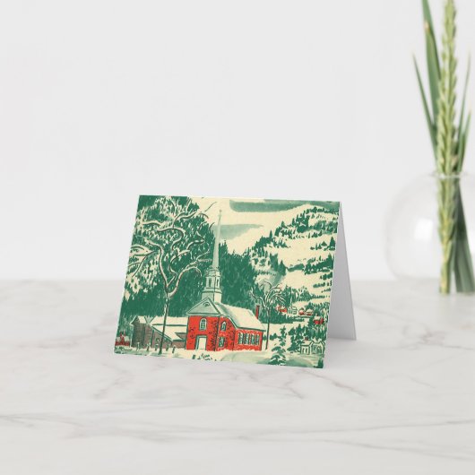 ヴィンテージクリスマス シーズンカード (正面)