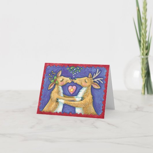 ヴィンテージクリスマス シーズンカード (正面)