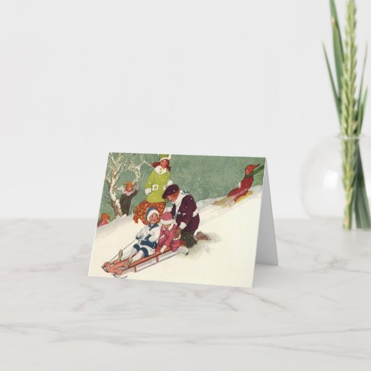 ヴィンテージクリスマス シーズンカード (正面)