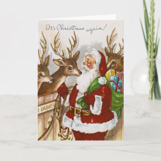ヴィンテージクリスマス シーズンカード