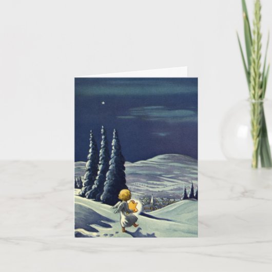 ヴィンテージクリスマス シーズンカード (正面)