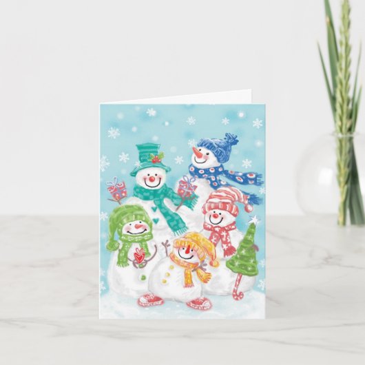 ヴィンテージクリスマス シーズンカード (正面)