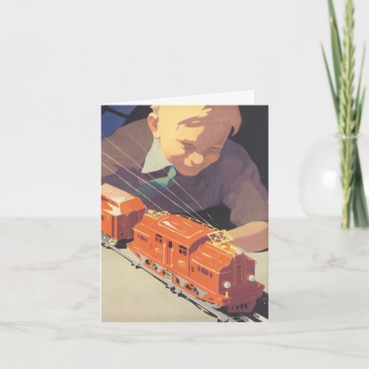 ヴィンテージクリスマス シーズンカード (正面)