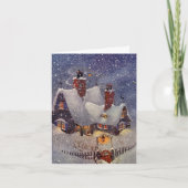 ヴィンテージクリスマス シーズンカード (正面)