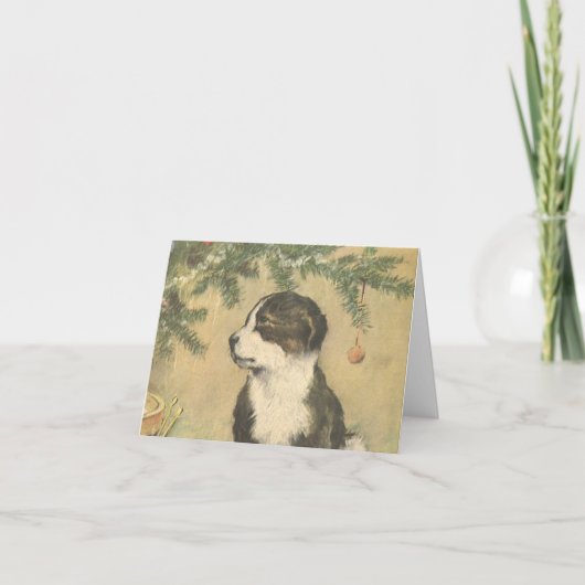 ヴィンテージクリスマス シーズンカード (正面)