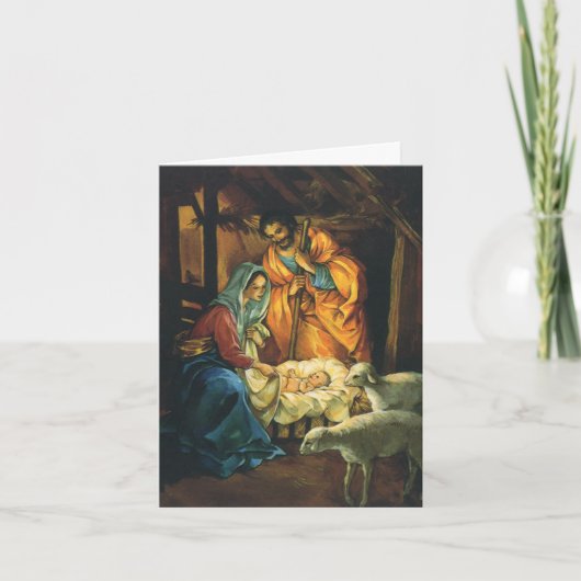 ヴィンテージクリスマス シーズンカード (正面)