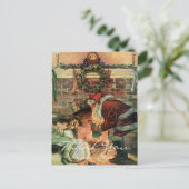 ヴィンテージクリスマス シーズンポストカード (スタンド正面)