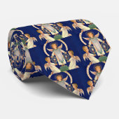 ヴィンテージクリスマス、スカンジナビアのサンタ・ルシア・エンジェル ネクタイ (ロール)