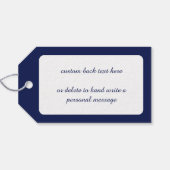 ヴィンテージクリスマス、スカンジナビアのサンタ・ルチアの天使たち ギフトタグ (裏面横)