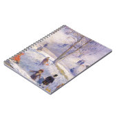 ヴィンテージクリスマス、スレッジ、セントラルパーク グラクエンズ ノートブック (左側)