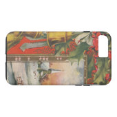 ヴィンテージクリスマス、ベル、ホリー、iPhone 7ケース Case-Mate iPhoneケース (裏面(横))