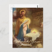 ヴィンテージクリスマス ポストカード (正面/裏面)