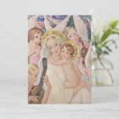 ヴィンテージクリスマス、マドンナと子供(1935) シーズンカード (スタンド正面)