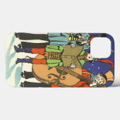 ヴィンテージクリスマス、ミュージシャンと音楽 Case-Mate iPhoneケース (裏面 (横))