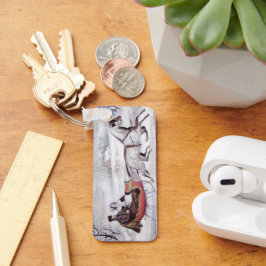 ヴィンテージクリスマス、ロード・ウィンター、スレイホース キーホルダー