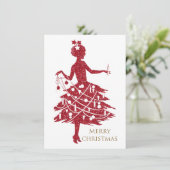 ヴィンテージクリスマス、ヴィンテージレディ シーズンカード (スタンド正面)