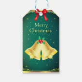 ヴィンテージクリスマス、会社のギフトカード ギフトタグ (裏面)