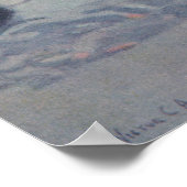 ヴィンテージクリスマス、大きなパッケージの子 ポスター (角)