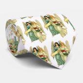 ヴィンテージクリスマス、 天使のビクトリアン天使 ネクタイ (ロール)