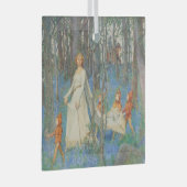 ヴィンテージクリスマス、妖精の森(1903) ガラスオーナメント (正面右)