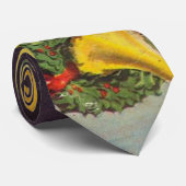 ヴィンテージクリスマス、宇宙船のサンタクロース ネクタイ (ロール)