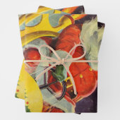 ヴィンテージクリスマス、宇宙船のサンタクロース ラッピングペーパーシート (インサイチュ)