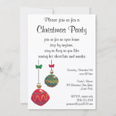 ヴィンテージクリスマス、宇宙船のサンタクロース 招待状 (裏面)