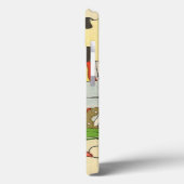 ヴィンテージクリスマス、家族で歌うクリスマスキャロル Case-Mate iPhoneケース (裏面 / 左)