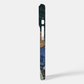 ヴィンテージクリスマス、木の上に家族のストリングライト Case-Mate iPhoneケース (裏面 / 左)