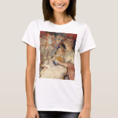 ヴィンテージクリスマス、母が寝る前の物語を読む Tシャツ (正面)