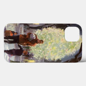 ヴィンテージクリスマス、父親のショッピングと子供 Case-Mate iPhoneケース (裏面 (横))