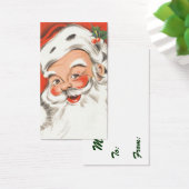 ヴィンテージクリスマス、笑顔のサンタクロース (デスク)