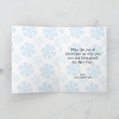 ヴィンテージクリスマス、簡単にカスタマイズできるカード シーズンカード (内部)