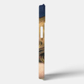 ヴィンテージクリスマス、美しい天使と金ゴールド星 Case-Mate iPhoneケース (裏面 / 右)