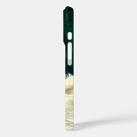 ヴィンテージクリスマス、陽気なレトロ50'sサンタクロース Case-Mate iPhoneケース (裏面 / 左)