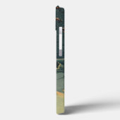 ヴィンテージクリスマス、Windowsのリース付きハウス Case-Mate iPhoneケース (裏面 / 左)